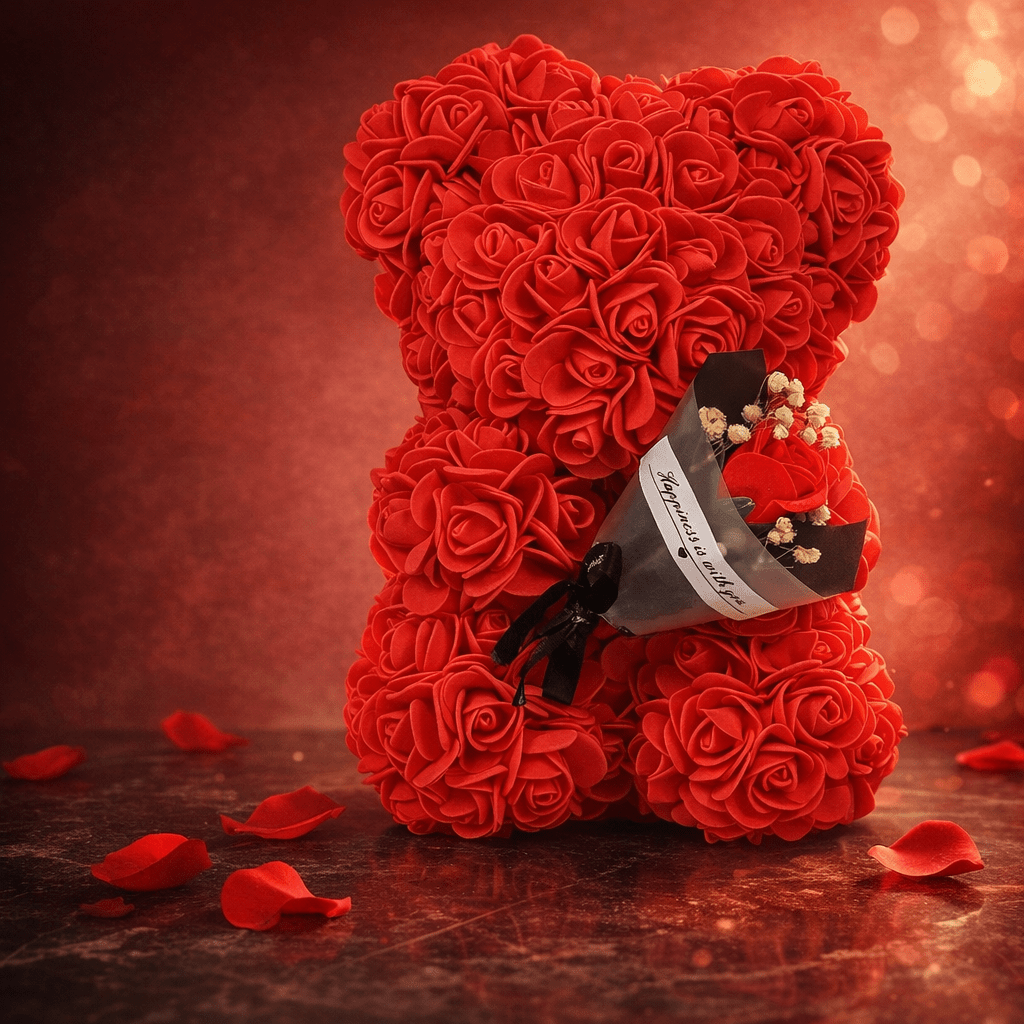 Infinity Rose Bear ✨ - Dárkové Balení ❤️ - Blazzy