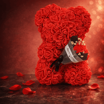 Infinity Rose Bear ✨ - Dárkové Balení ❤️ - Blazzy