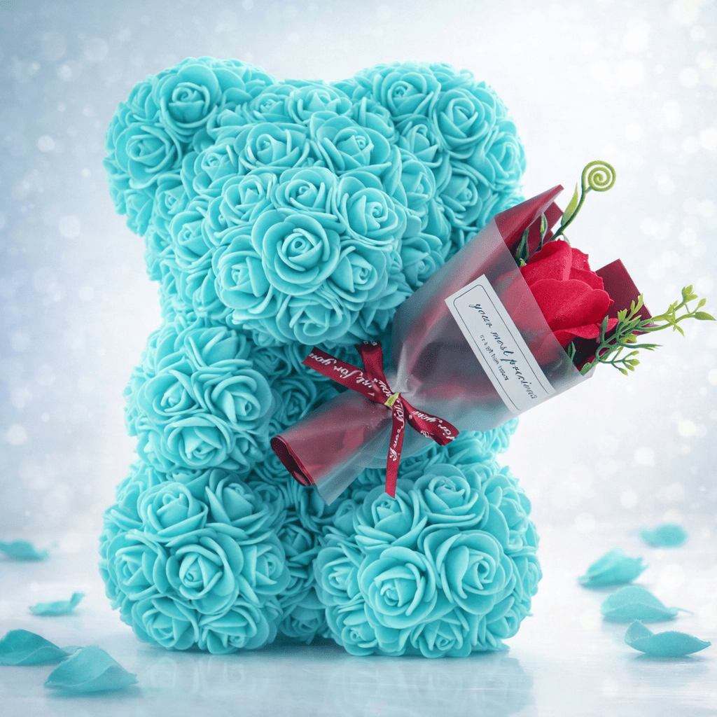 Infinity Rose Bear ✨ - Dárkové Balení ❤️ - Blazzy